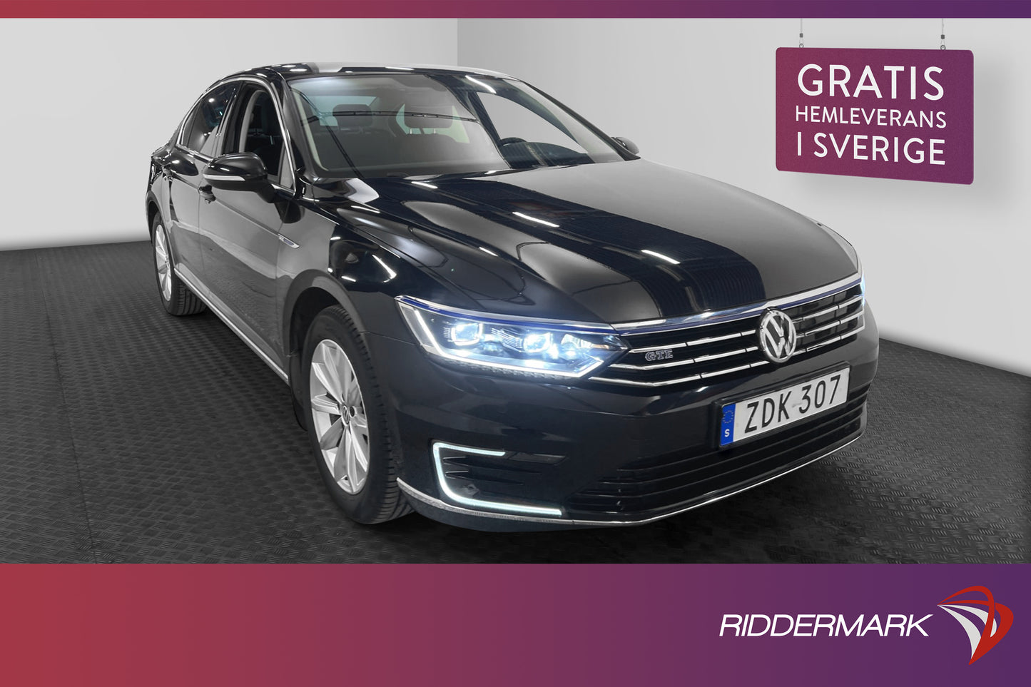 Volkswagen Passat GTE 218hk Executive Active info Drag Kamer