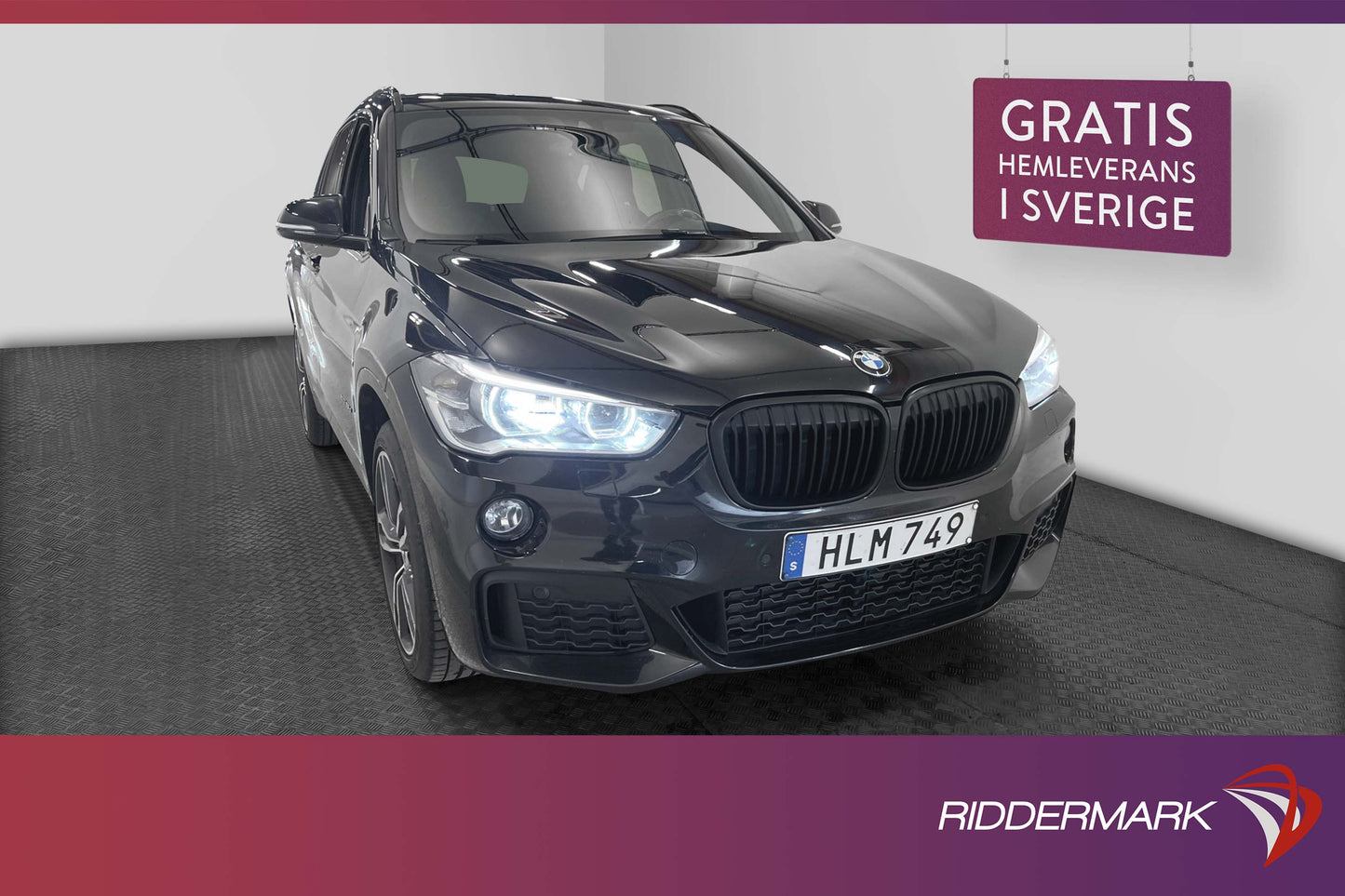 BMW X1 xDrive25d 231hk M Sport Pano H/K B-kamera Navi Drag