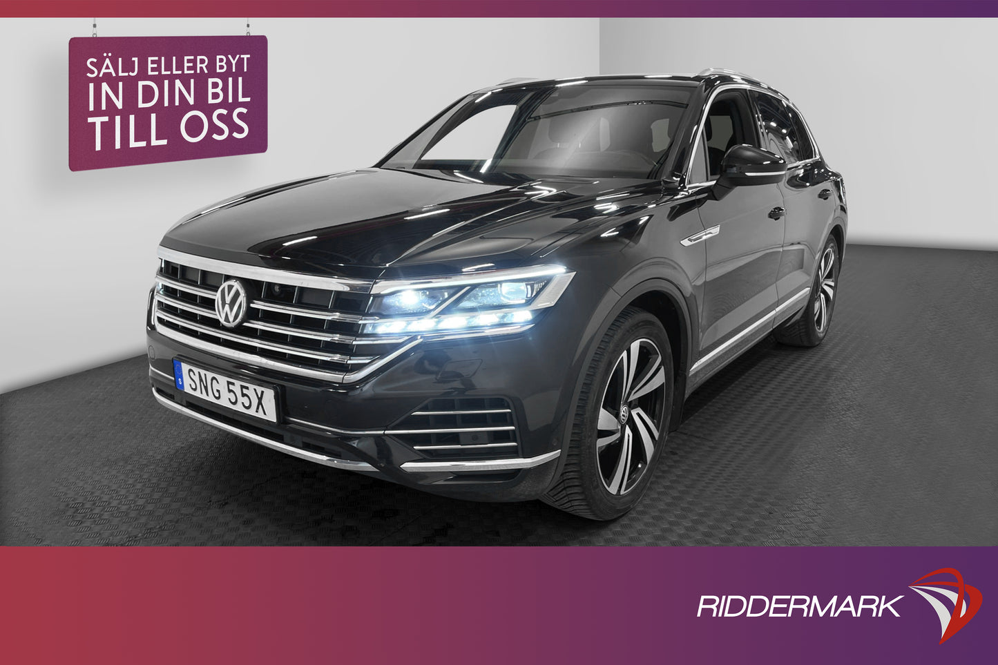 Volkswagen Touareg V6 4M 286hk Luftfjädr Dynaudio HUD BLIS