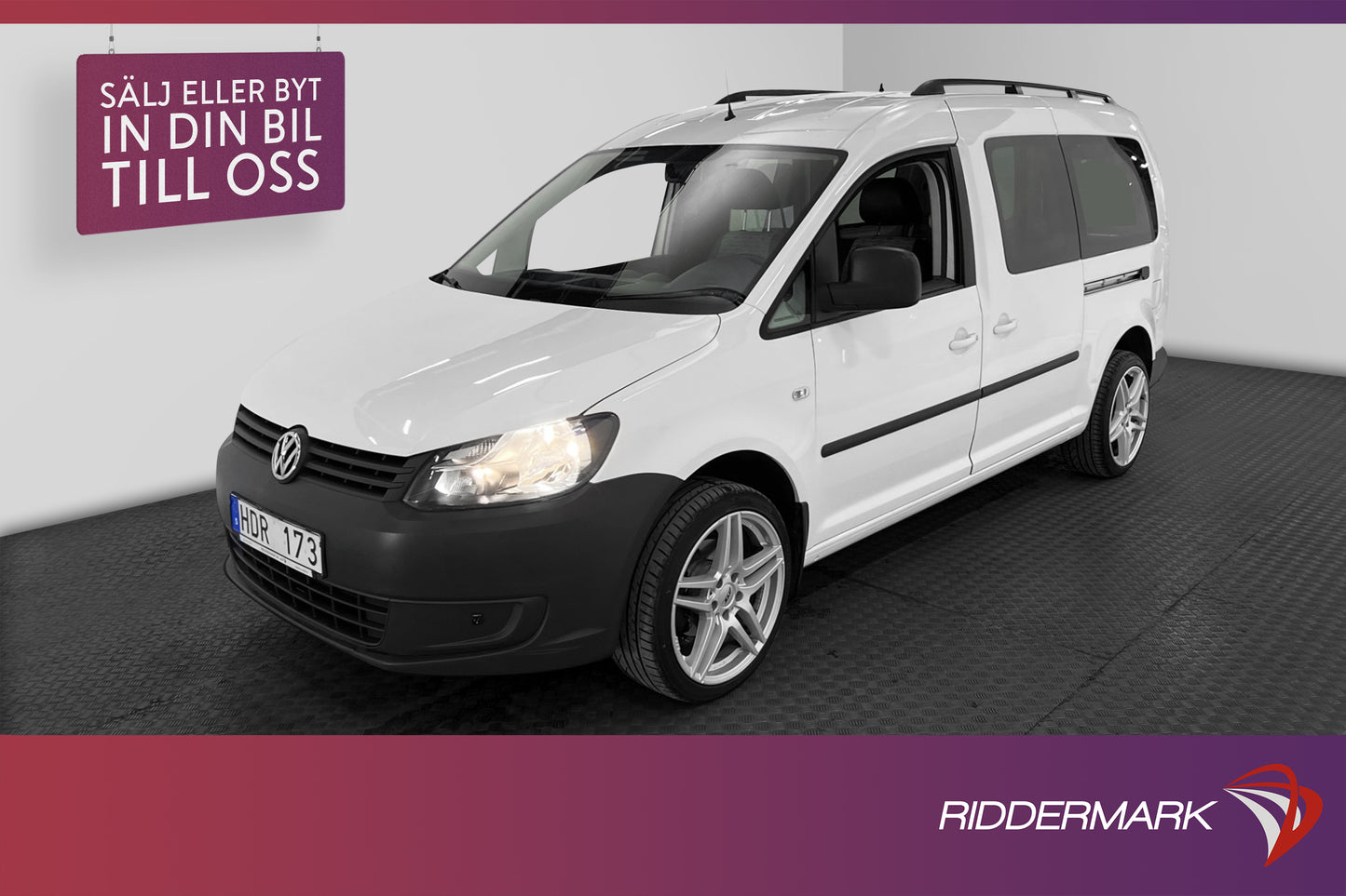 Volkswagen Caddy Maxi 2.0 109hk M-Värmare Dragkrok Lågmil