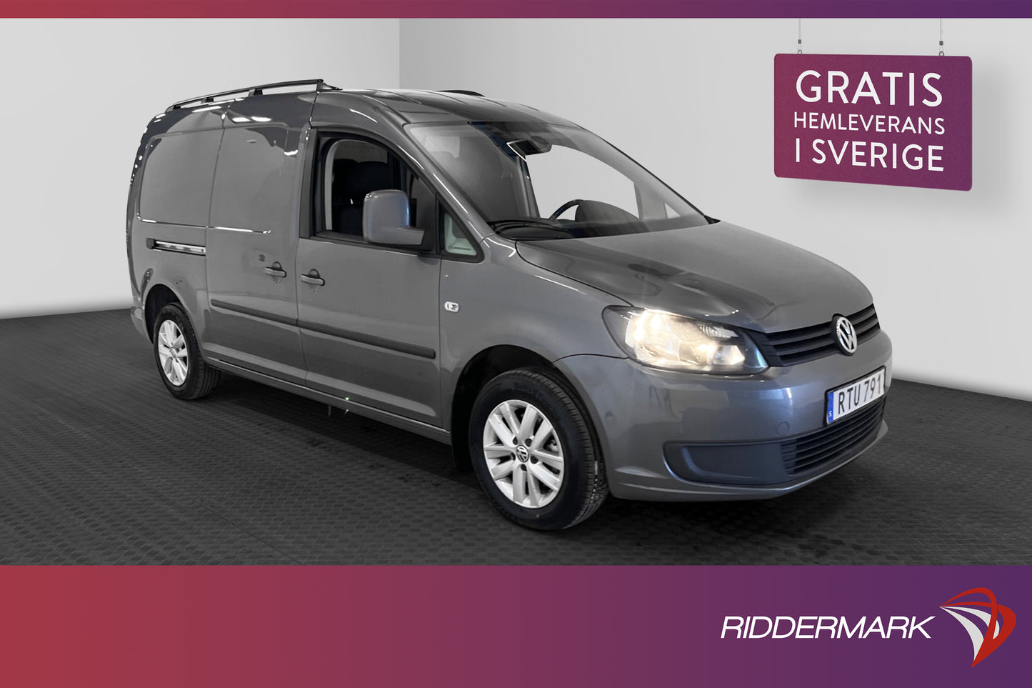 Volkswagen Caddy Maxi 1.6TDI 102hk DSG Värmare Dragkrok Moms