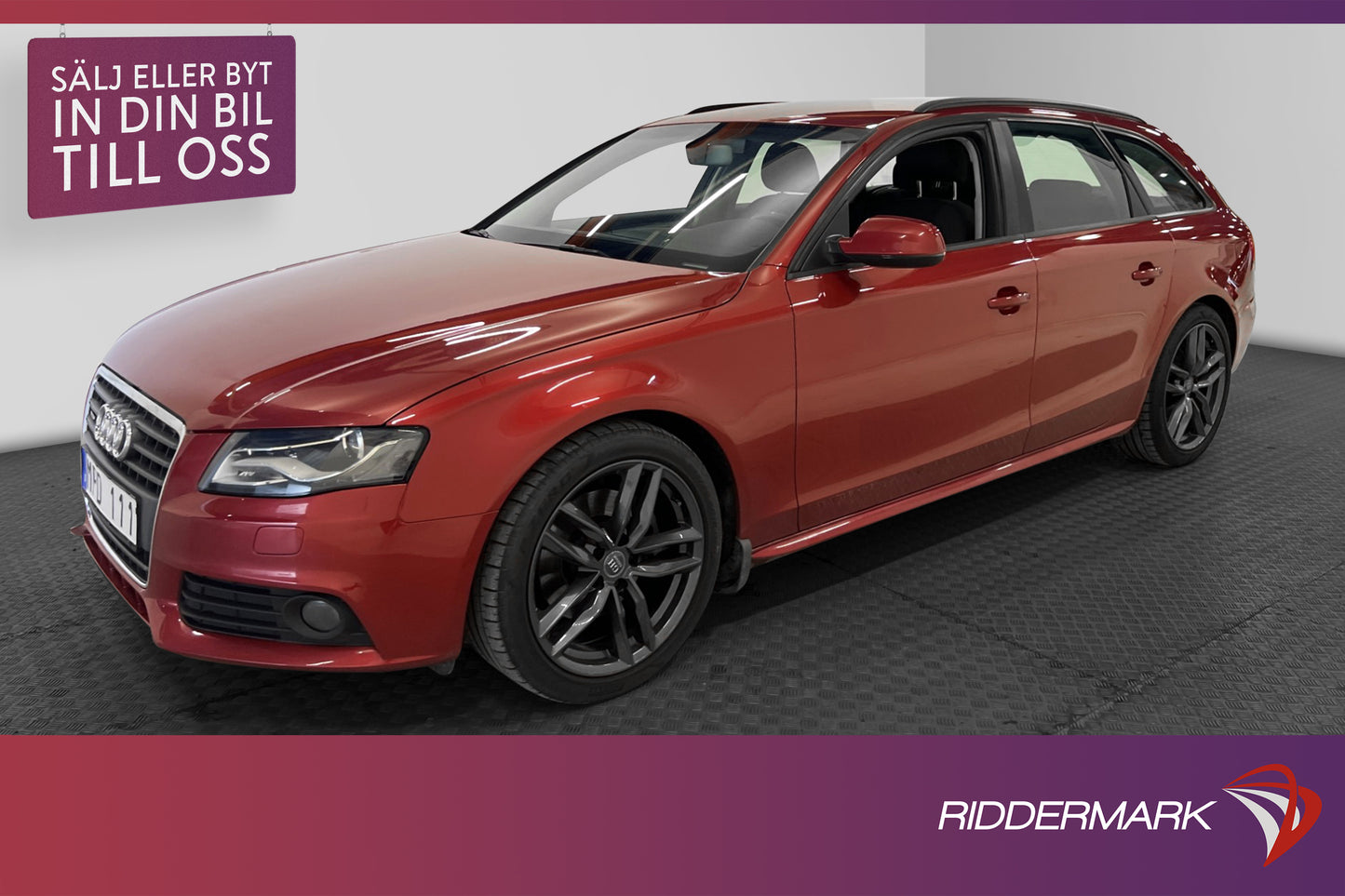 Audi A4 2.0 TDI Quattro 170hk  Drag 0.51l/mil Farthållare