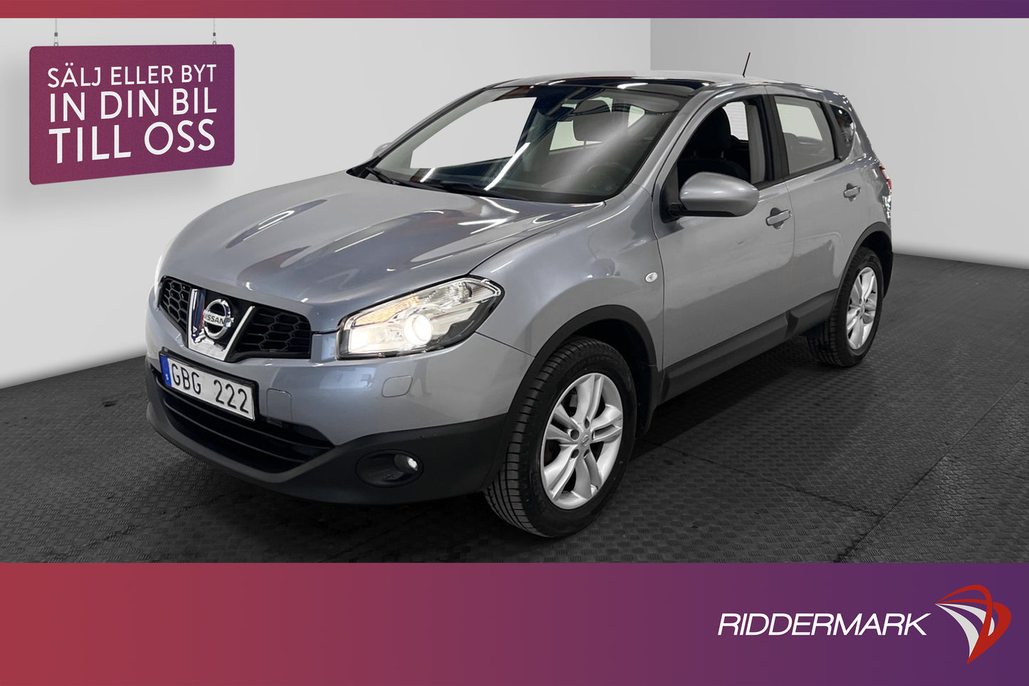 Nissan Qashqai 1.6 CVT 117hk Panorama B-Kamera Navi