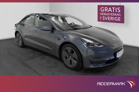 Tesla Model 3 Long Range AWD 440hk Pano Dragkrok Sv.Såld