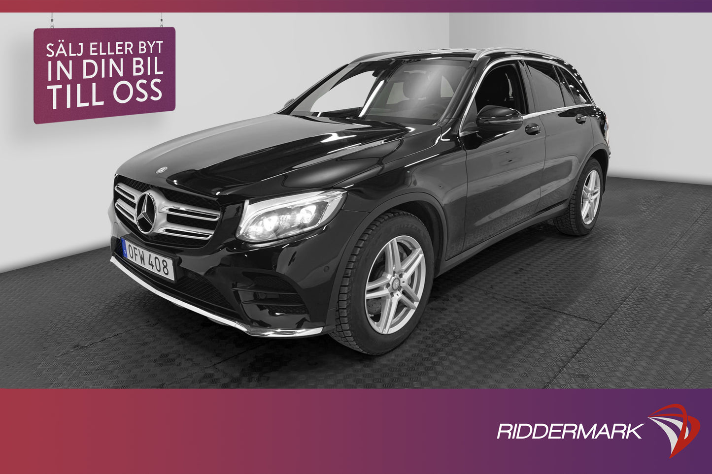 Mercedes-Benz GLC 220 d 170hk 4M AMG D-Värm Burmester Navi