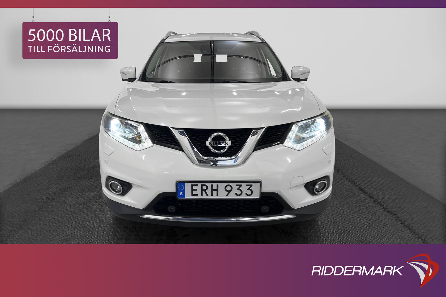 Nissan X-Trail 1.6 dCi 130hk Tekna Skinn 360° Navi Nyservad