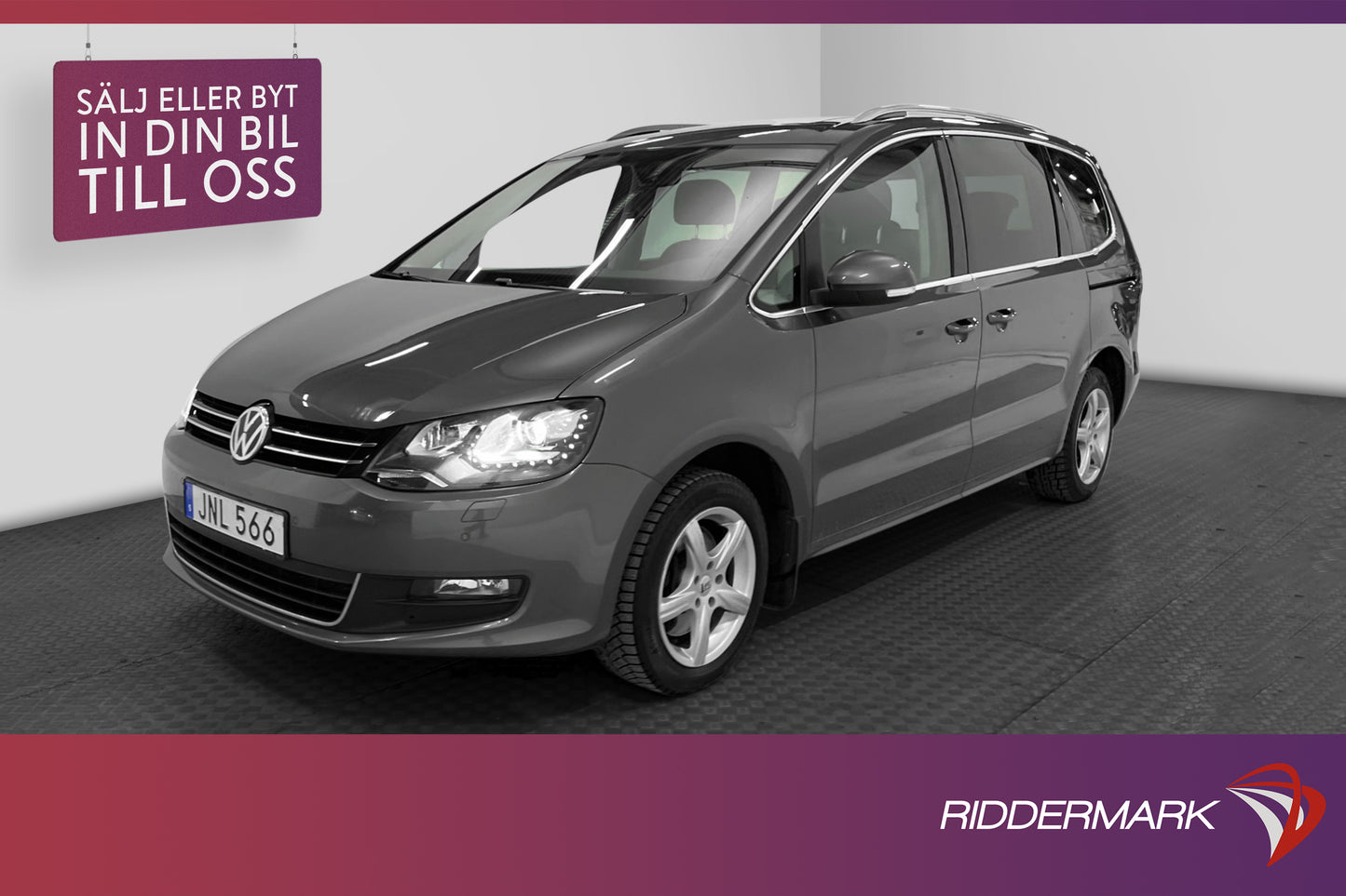 Volkswagen Sharan 2.0 TDI 150hk Pano D-Värm 7-Sits B-Kamera