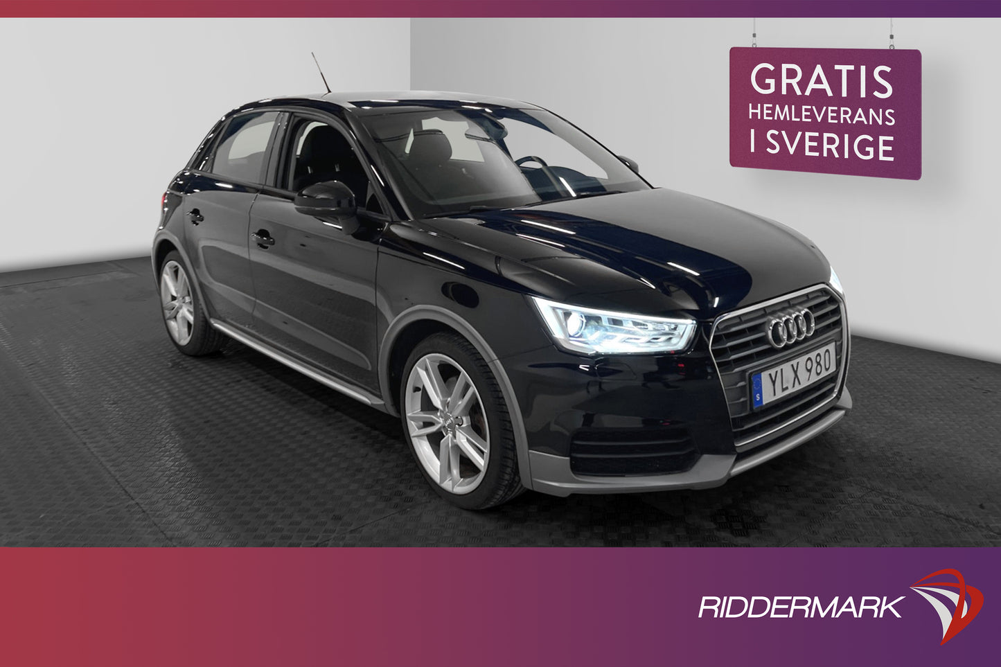 Audi A1 Sportback 1.4 TFSI 125hk Proline Lågskatt Euro 6