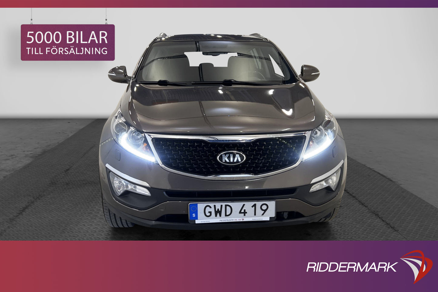 Kia Sportage 2.0 CRDi AWD 184hk M&K-Värmare Dragkrok PDC