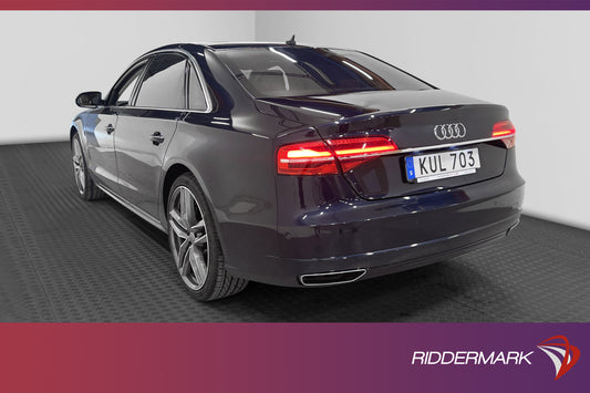 Audi A8 L 3.0 TDI Q Pano Luft Fjädring Soft Close B-kamera