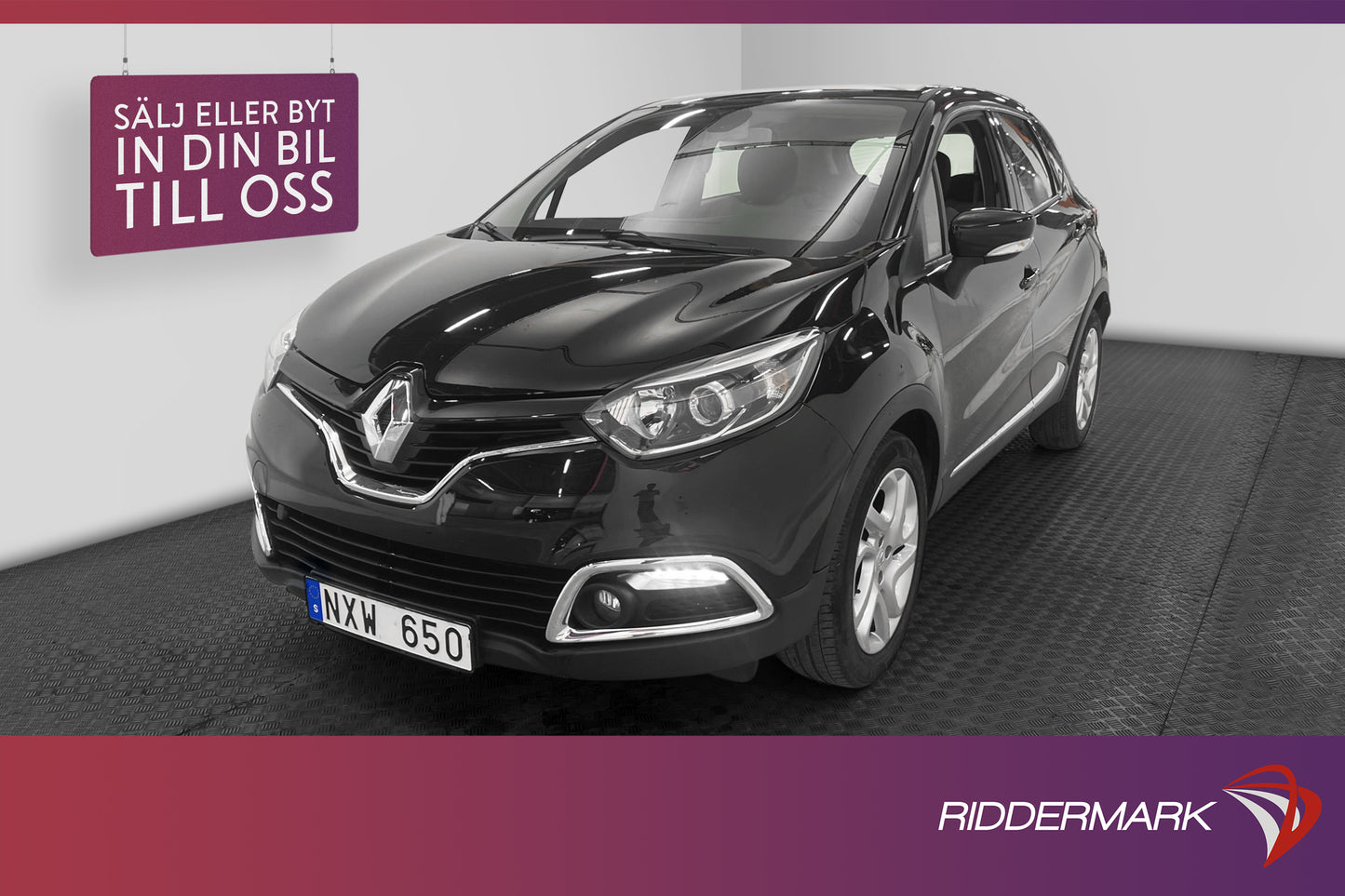 Renault Captur 0.9 TCe 90hk M-Värmare Navi PDC 404kr Skatt