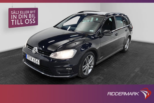 Volkswagen Golf 1.4 TSI 140hk R-Line Kamera Drag Nyservad