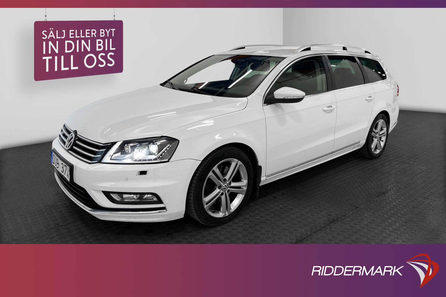 Volkswagen Passat 4M 177hk R-line Skinn B-Kamera Drag