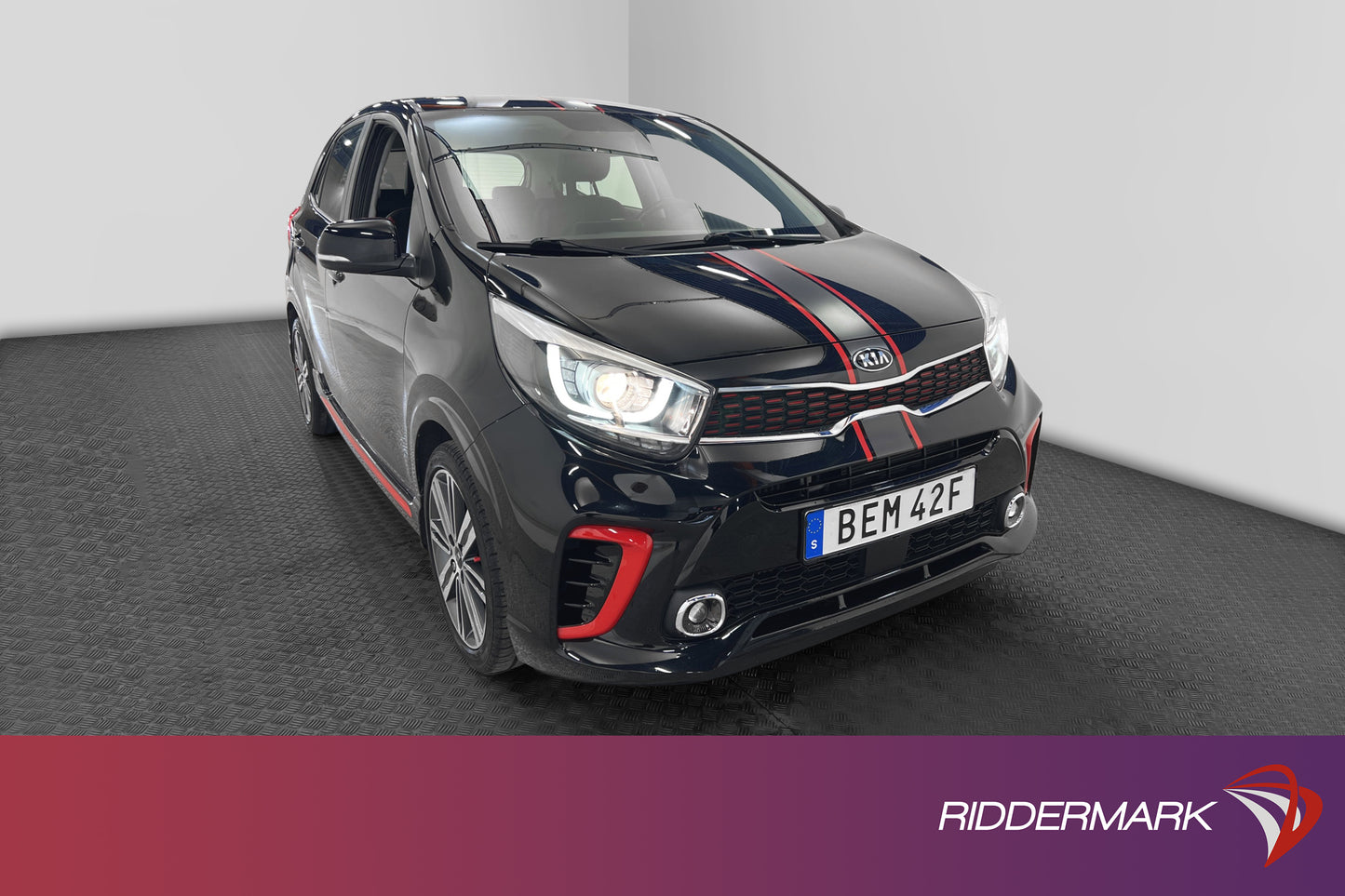 Kia Picanto 1.0 T-GDI 100hk GT-Line Kamera Caprlay Välservad