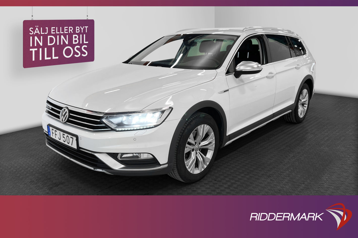 Volkswagen Passat Alltrack 2.0 TDI 4M Skinn D-värm Cockpit