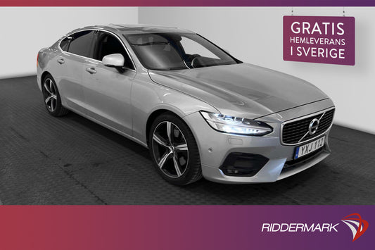 Volvo S90 D5 AWD 235hk R-Design VOC T-lucka B&W  Blis Drag