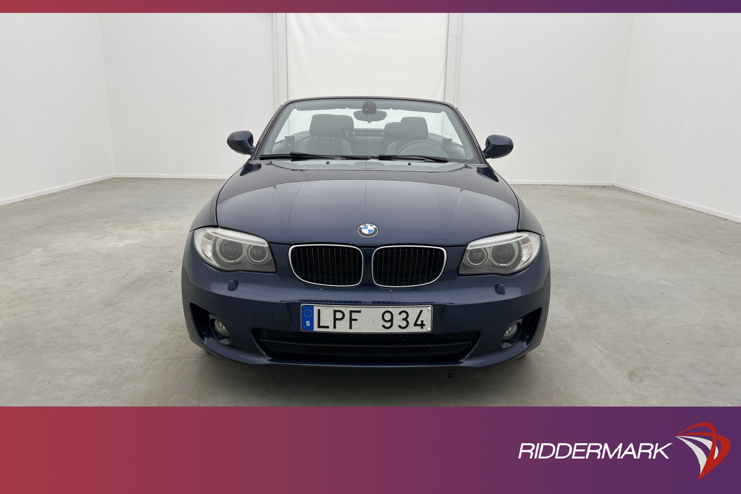 BMW 120d Convertible 177hk Advantage HiFi Sensorer Halvskinn