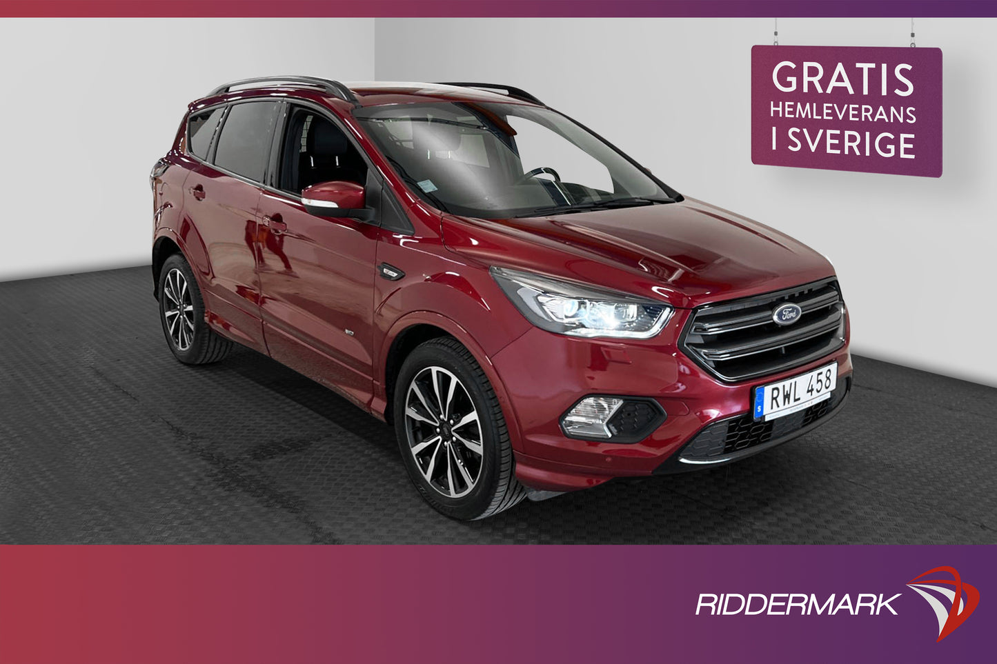 Ford Kuga 2.0 TDCi 150hk AWD ST-line Kamera D-värm Dragkrok