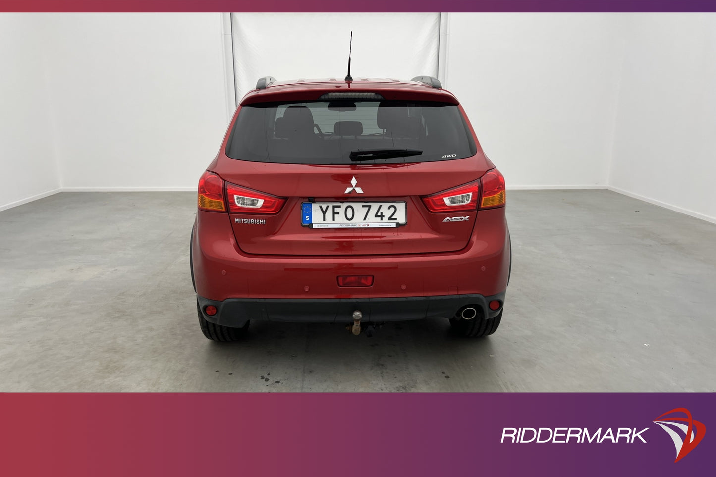 Mitsubishi ASX 2.2 Di-D 4WD 150hk Värm Rockford Kamera Drag