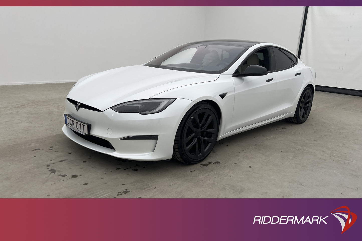 Tesla Model S AWD 680hk Svensksåld Ljus interiör AP