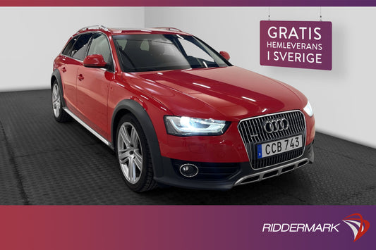 Audi A4 Allroad 2.0 TDI Quattro Pano Värmare Drag Sportsäten