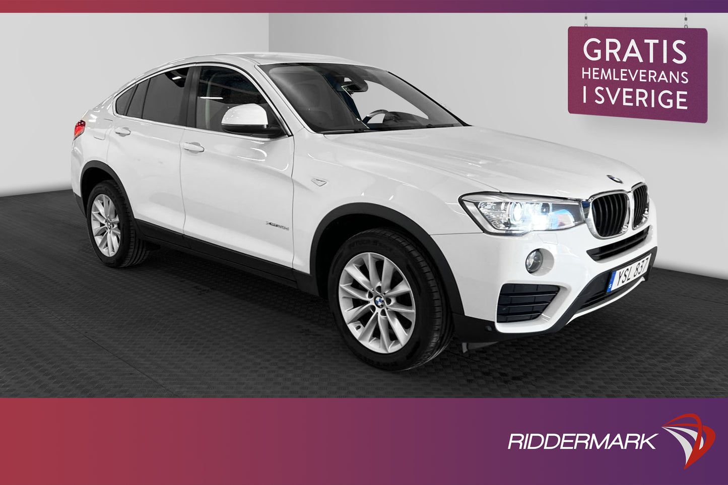 BMW X4 xDrive20d 190hk Navigation Skinn PDC Drag