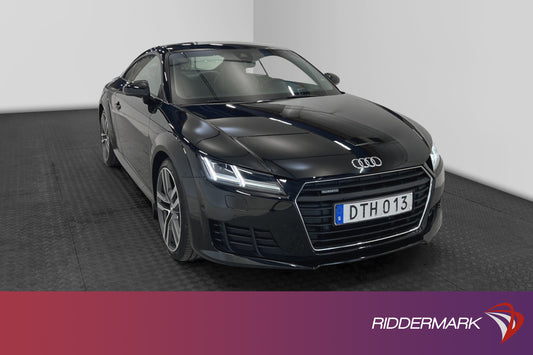 Audi TT Coupé 2.0 TFSI Quattro 230hk Cockpit B&O PDC En-bruk