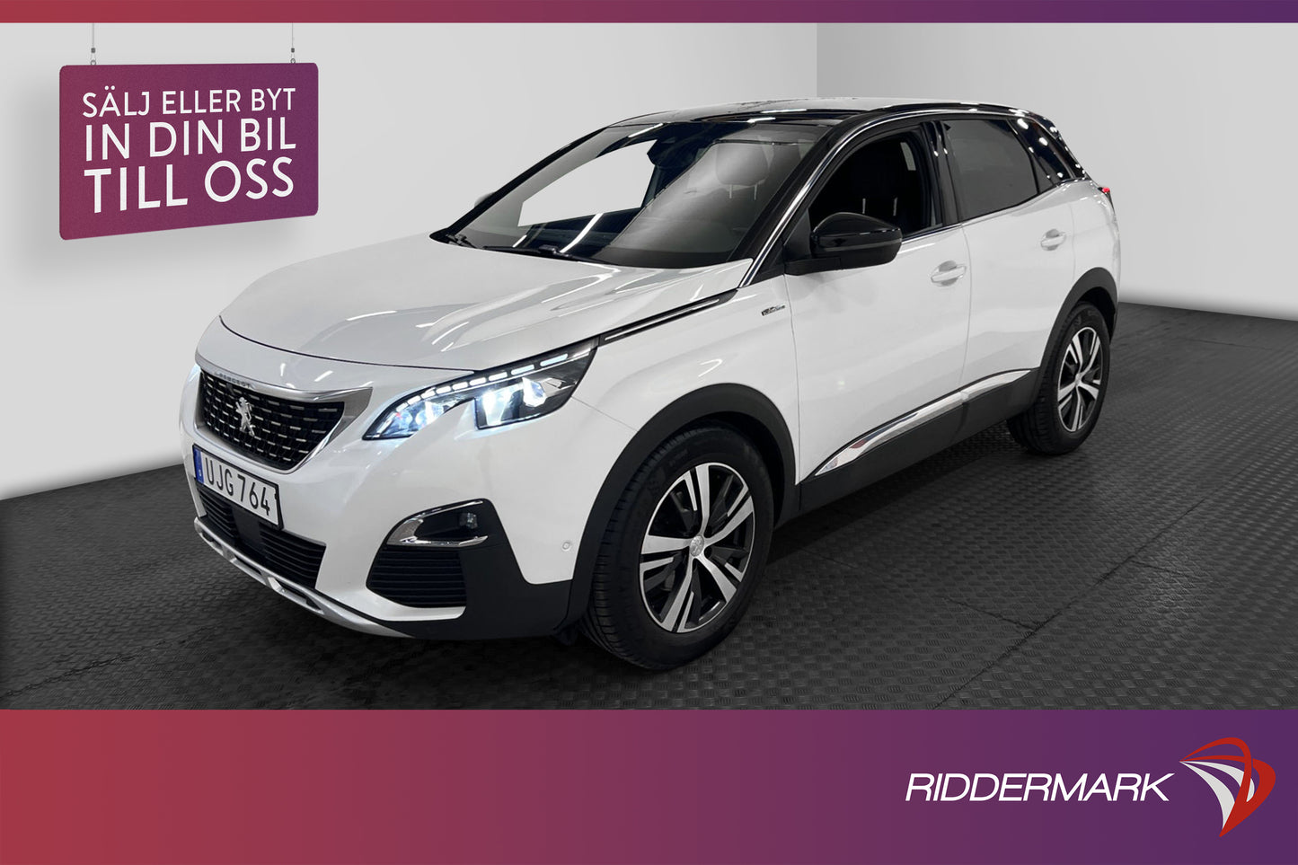 Peugeot 3008 1.6 BlueHDi EAT 120hk GT-Line Värmare Kamera