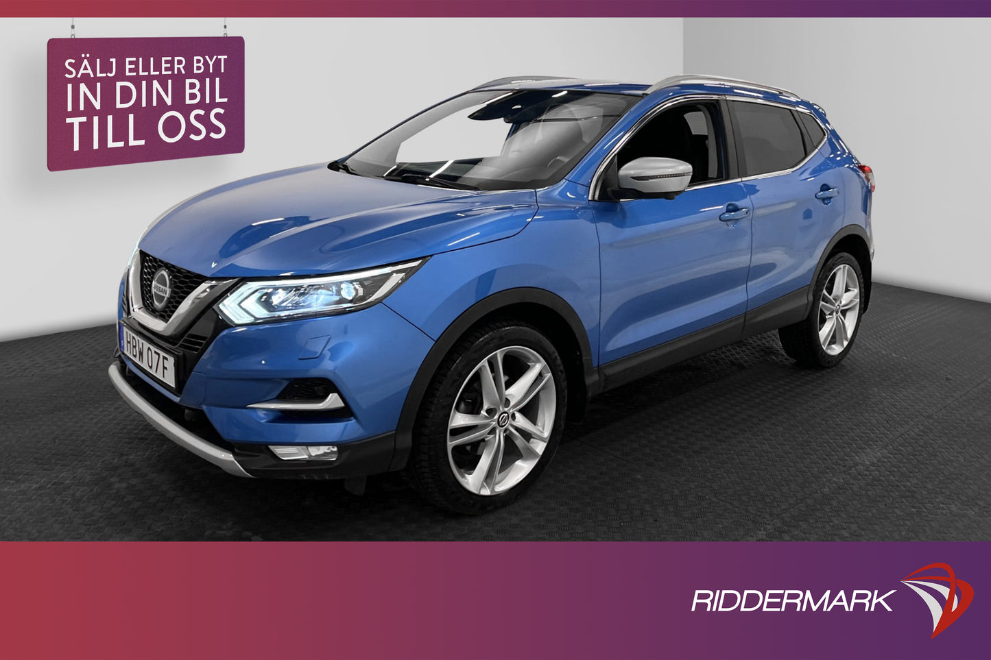 Nissan Qashqai 1.3 DIG-T 160hk N-Motion 360° Navi Drag