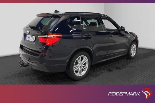 BMW X3 xDrive20d 190hk M-Sport M-Värm B-Kamera HUD Navi Drag