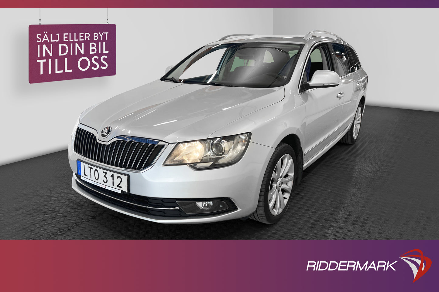 Skoda Superb 2.0 TDI 4x4 140hk D-Värm Drag 2563kr Skatt