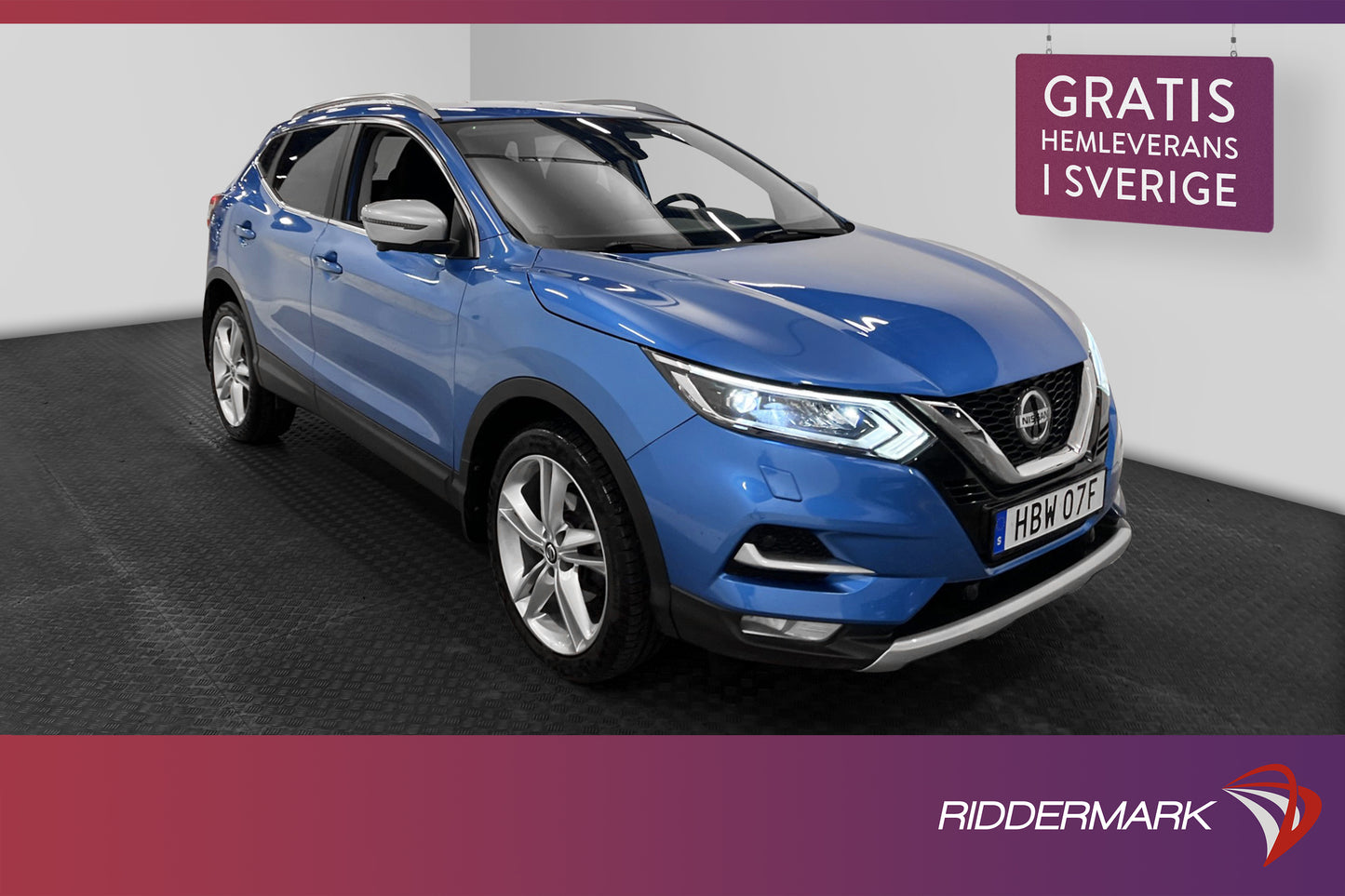 Nissan Qashqai 1.3 DIG-T 160hk N-Motion 360° Navi Drag