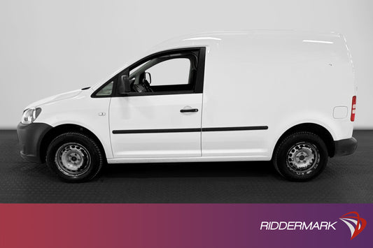 Volkswagen Caddy 1.6 102hk Värmare Dragkrok 0,51l/mil Moms