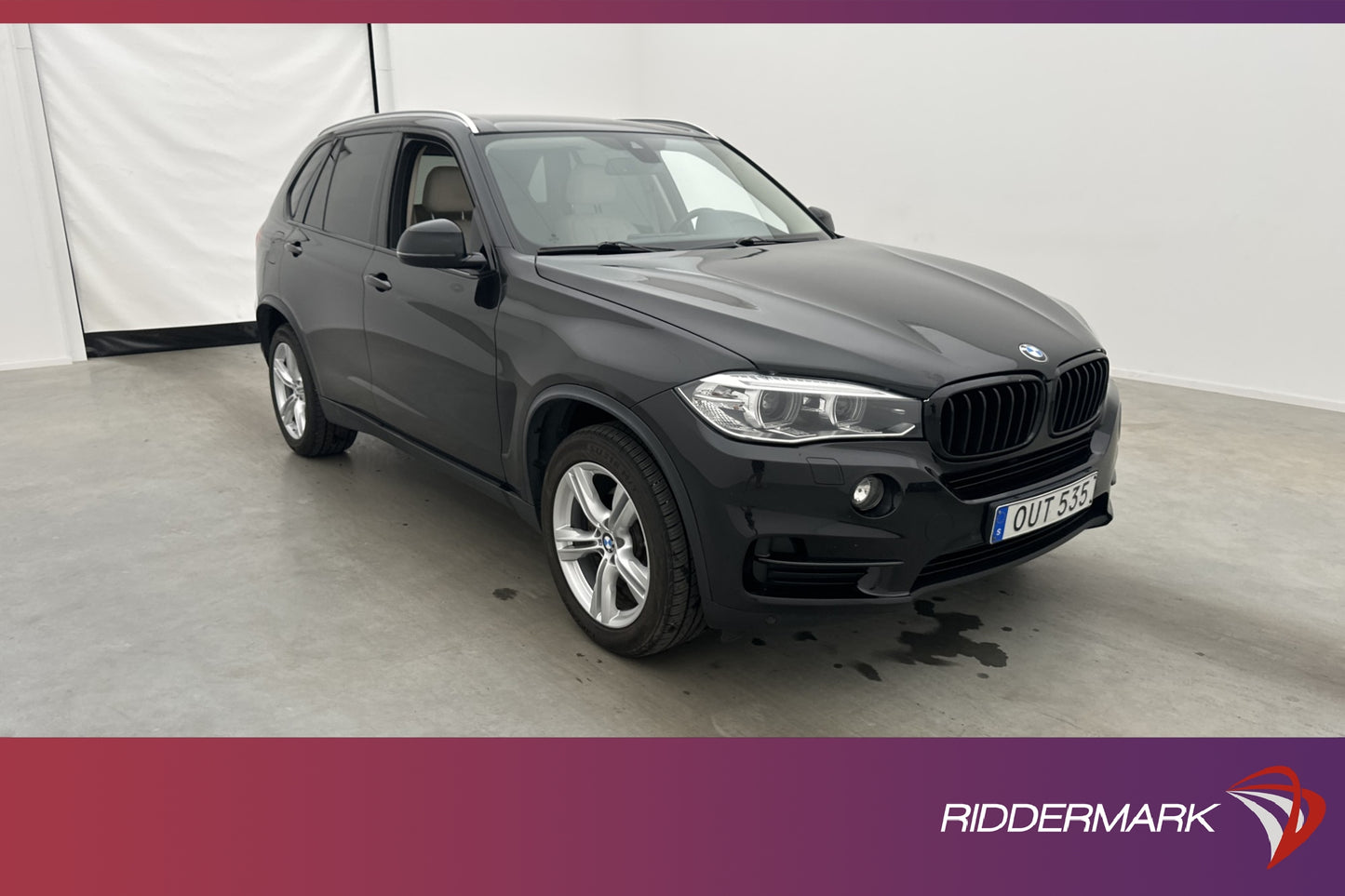 BMW X5 xDrive30d 258hk Navi Skinn Sensorer Välservad