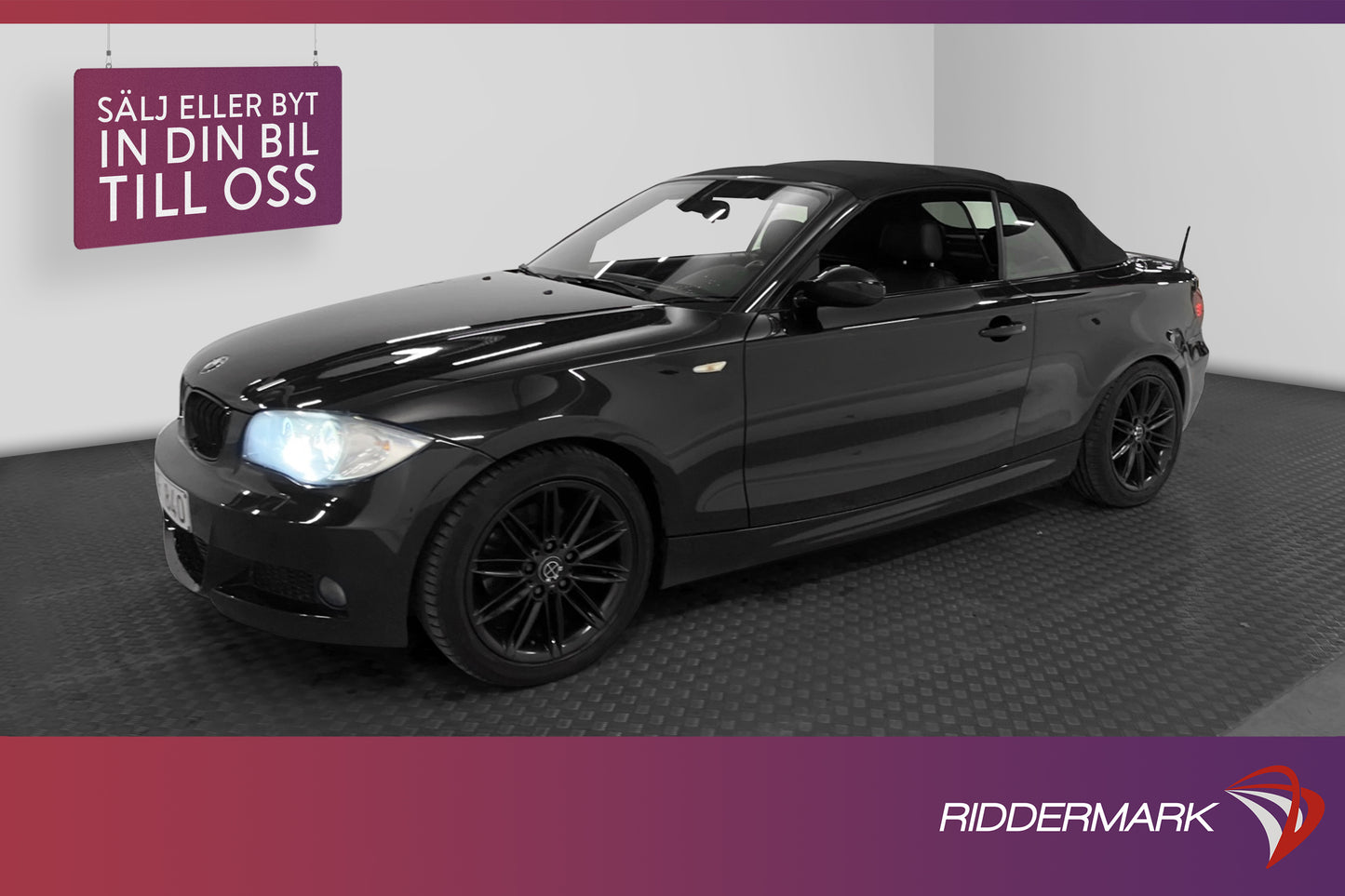 BMW  120i Convertible 170hk M Sport P-Sensor 0,52L/mil