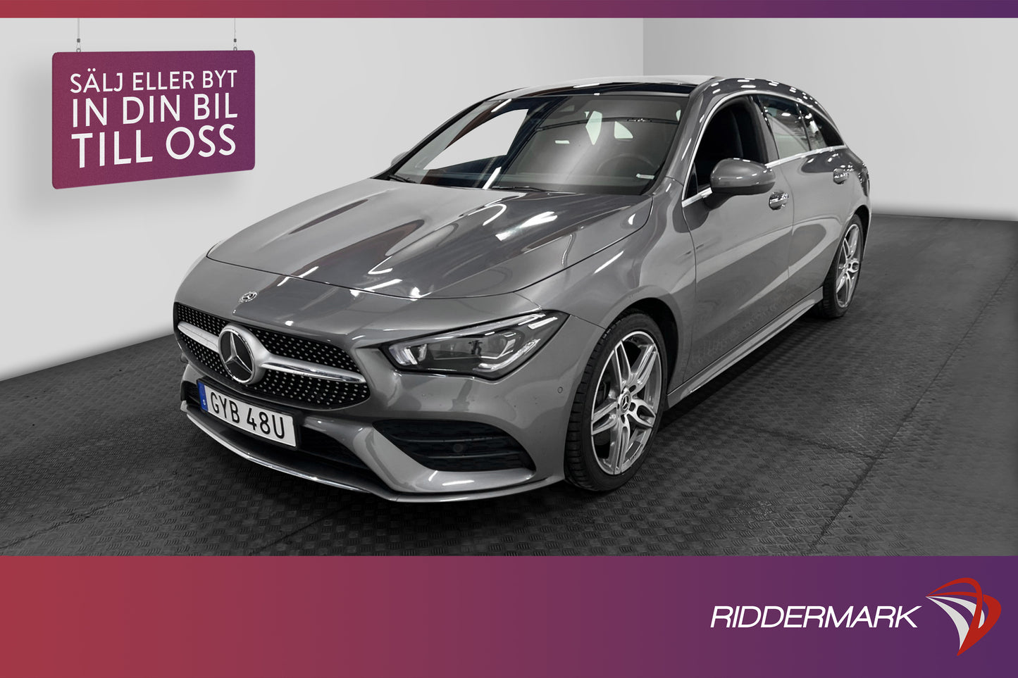 Mercedes-Benz CLA 220 SB 190hk AMG WIDE Pano Burmester Drag