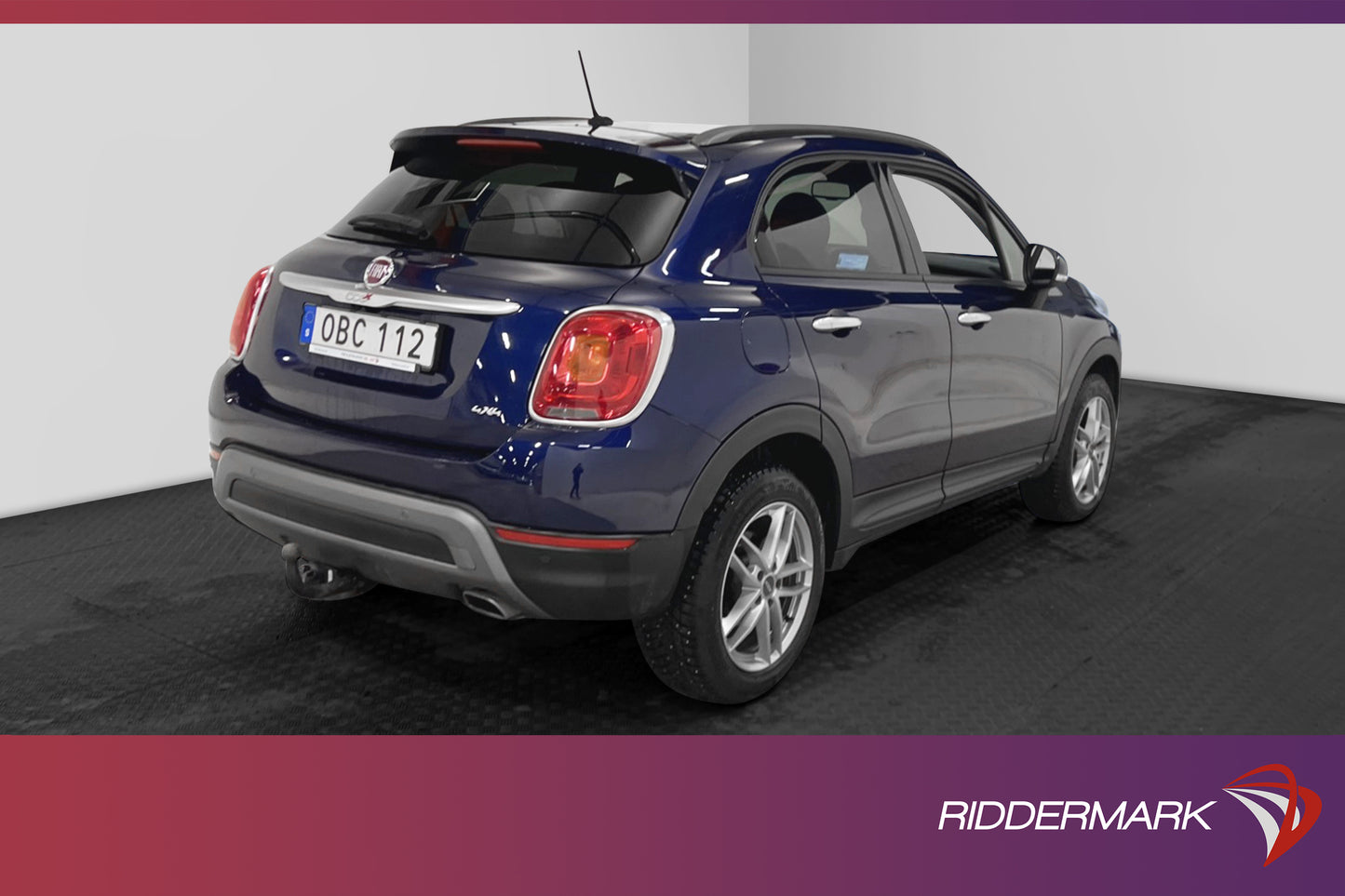 Fiat 500X 2.0 Multijet 4x4 140hk Kamera Drag Skinn Välservad