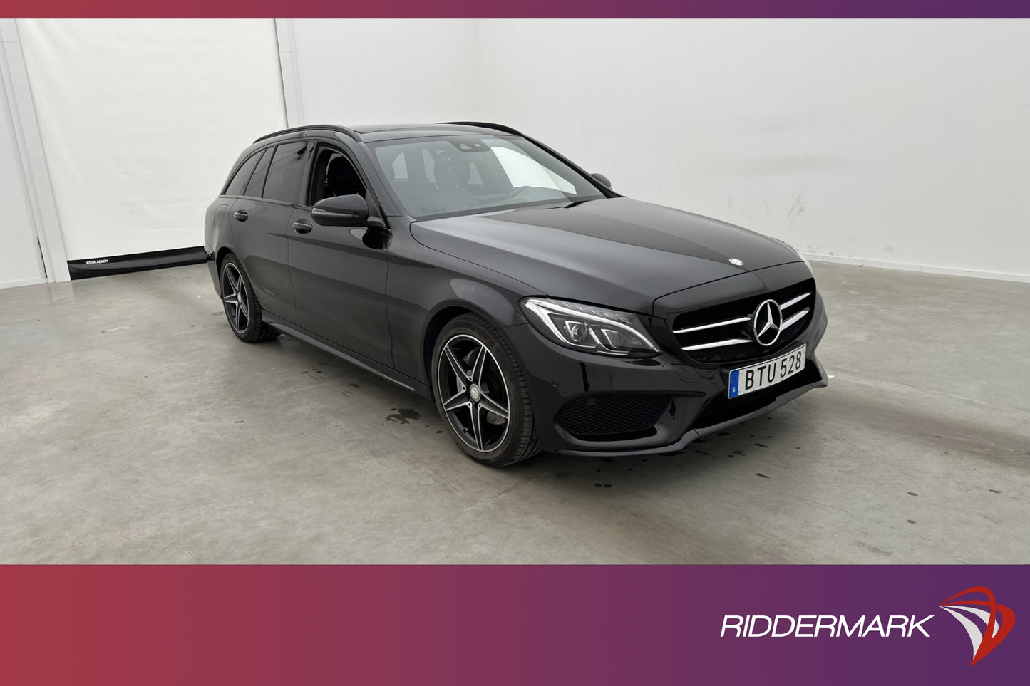 Mercedes-Benz C 220 T d 170hk AMG Pano Kamera Skinn Drag