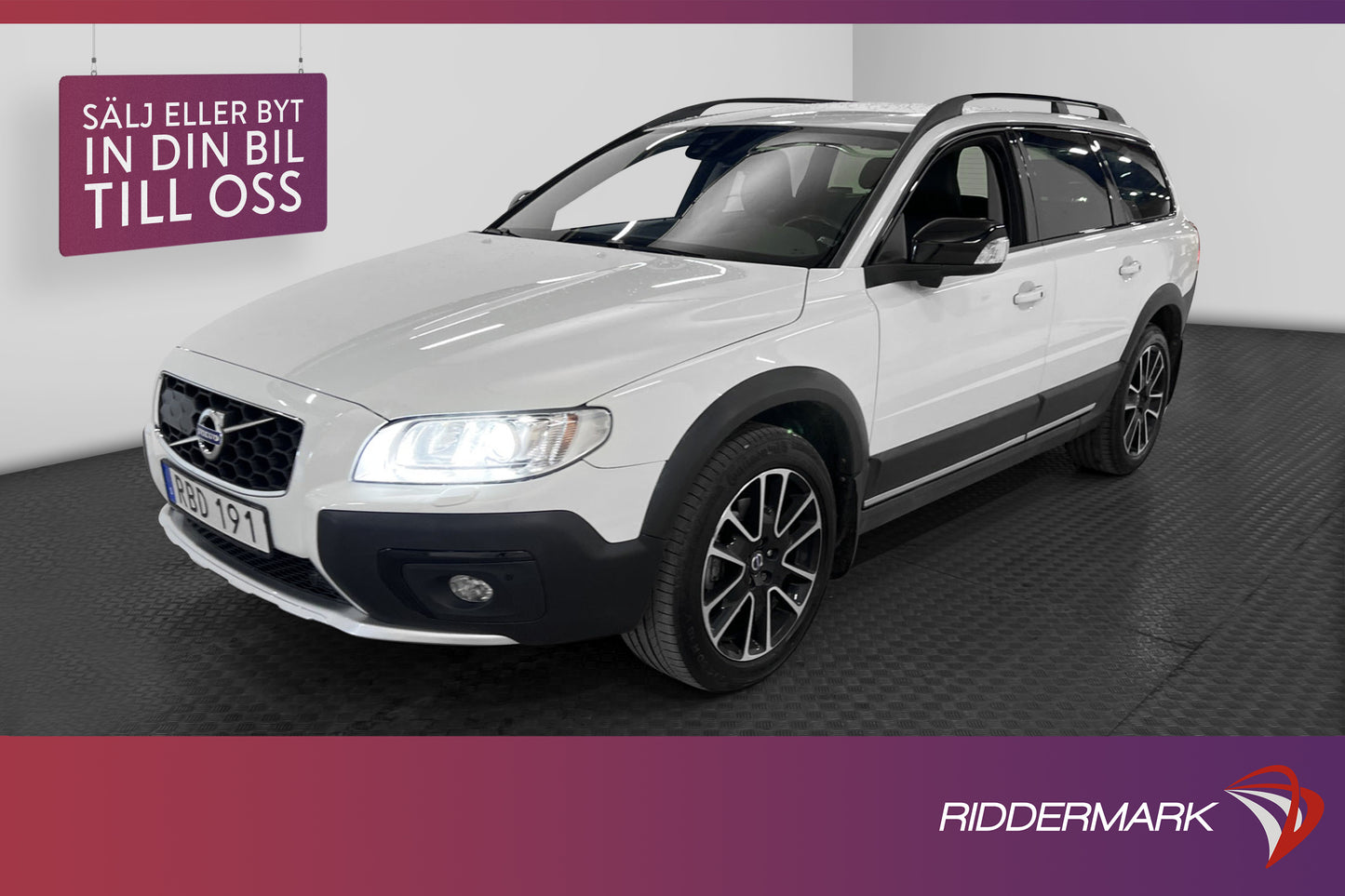 Volvo XC70 D4 181hk AWD Dynamic D-Värmare VOC Skinn Dragkrok