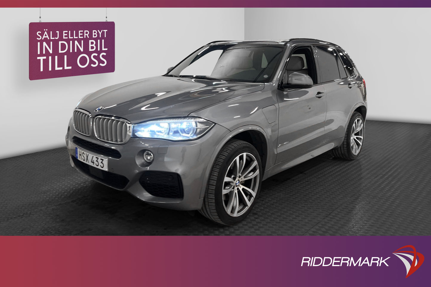 BMW X5 xDrive40e 313hk M Sport Innovation Pano H/K Drag HUD