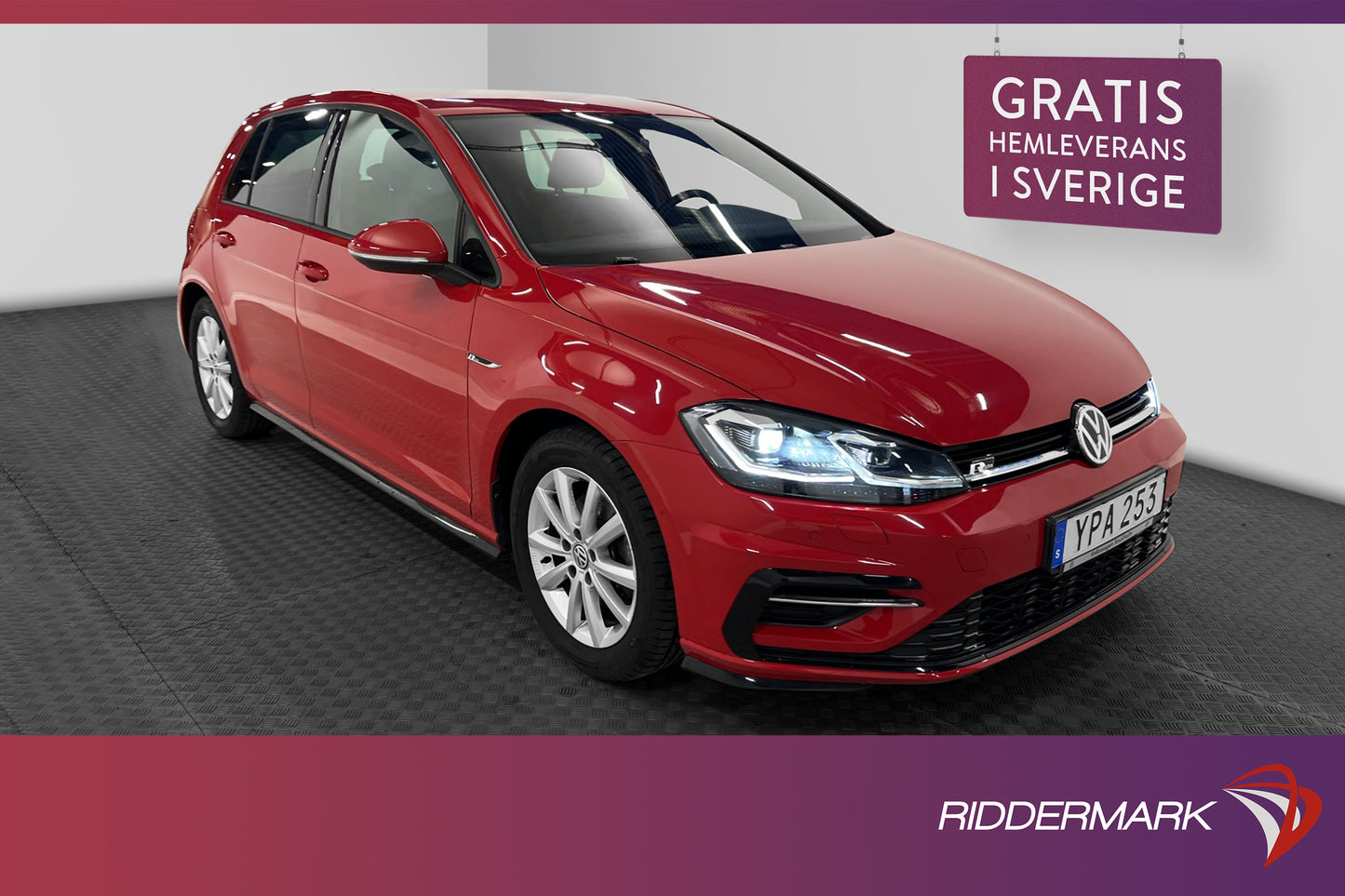 Volkswagen Golf 1.4 TSI 150hk R-line Drag B-kamera Adaptiv