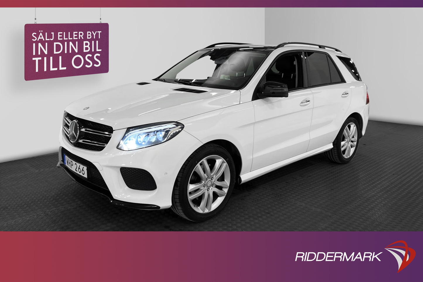 Mercedes-Benz GLE 350d 4M AMG D-värm Pano HUD 360° H/K