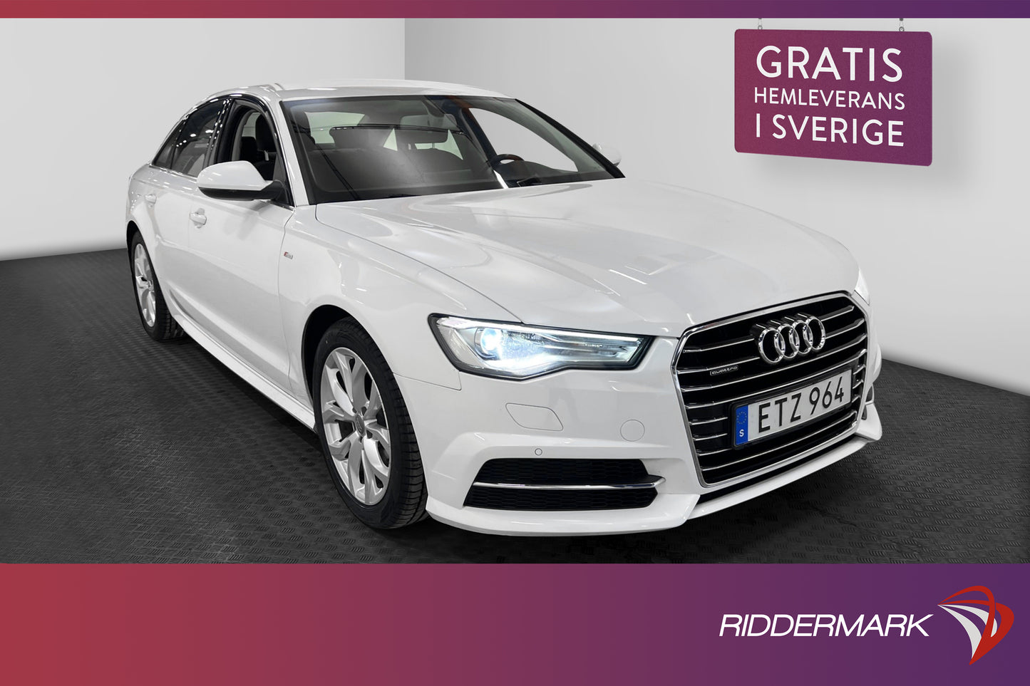 Audi A6 TDI Quattro S-Line Keyless Sportsäten 0,44l/mil