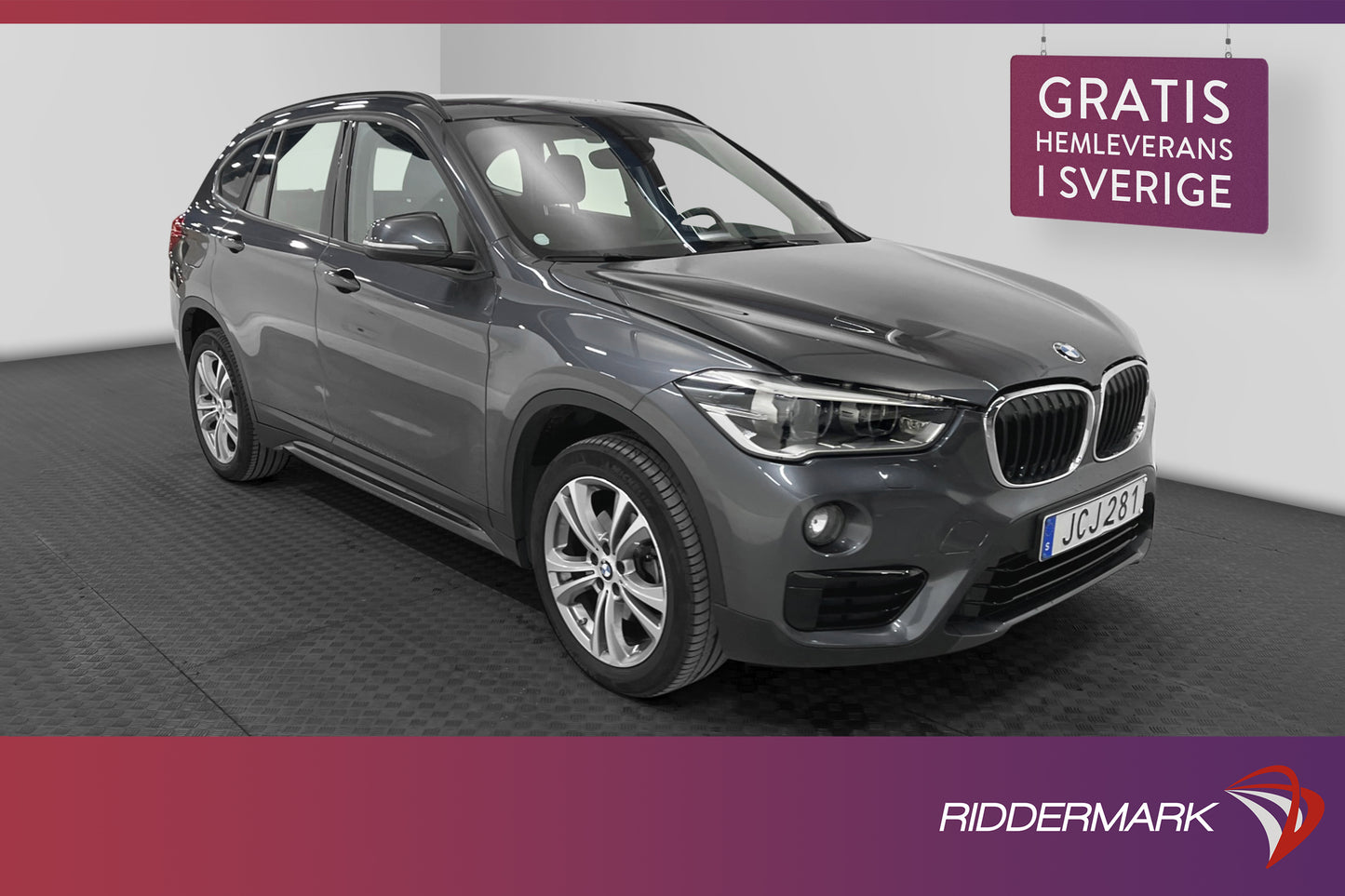 BMW X1 sDrive18d 150hk Sportline Drag P-sensorer 0,42L/Mil