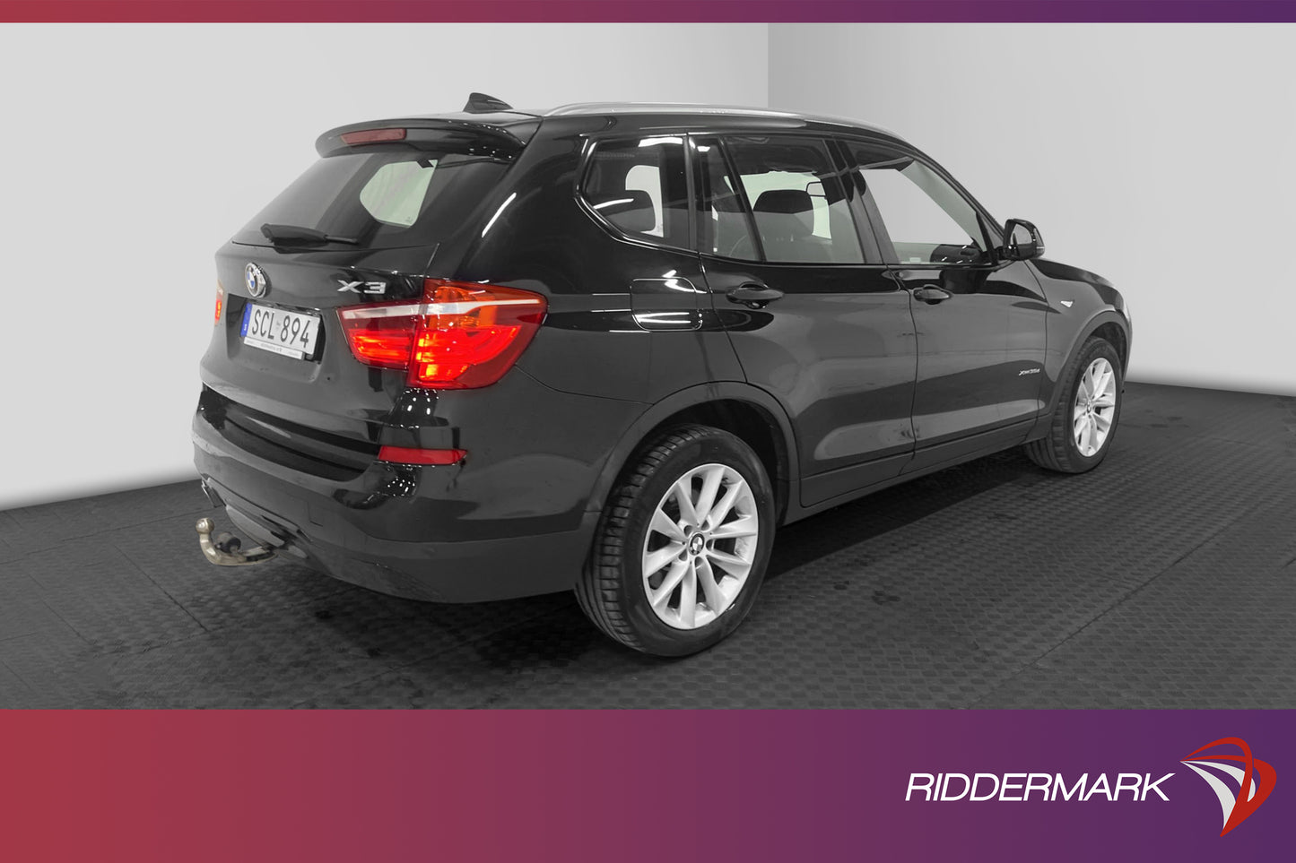 BMW X3 xDrive35d 313hk Värmare 360° Pano H/K Drag Skinn Navi