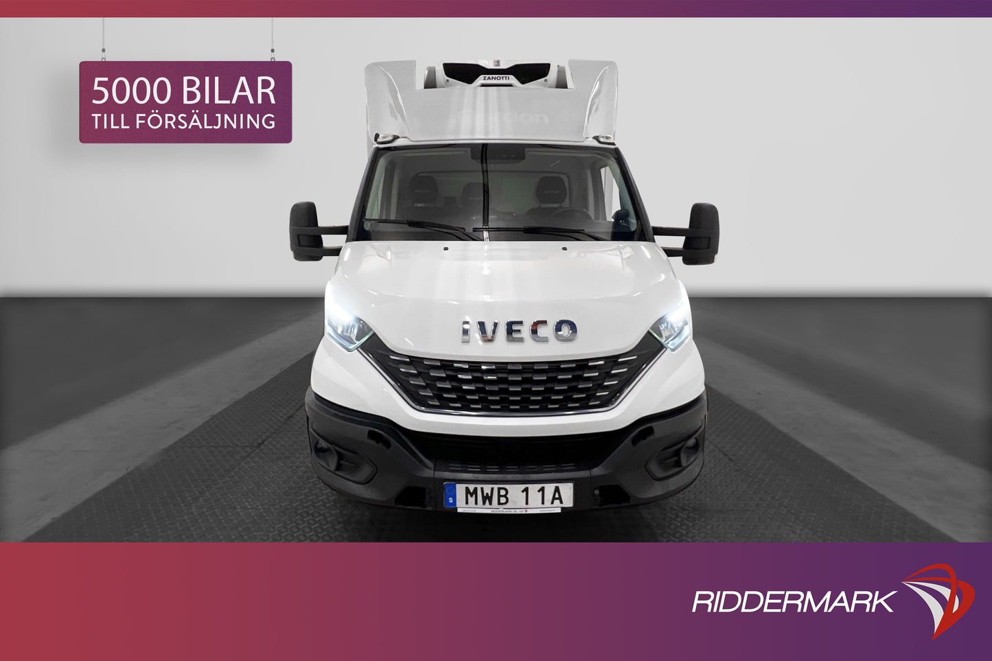 Iveco Daily 2.3 156hk Värmare Kylbil SidoDörr B-Kamera Moms