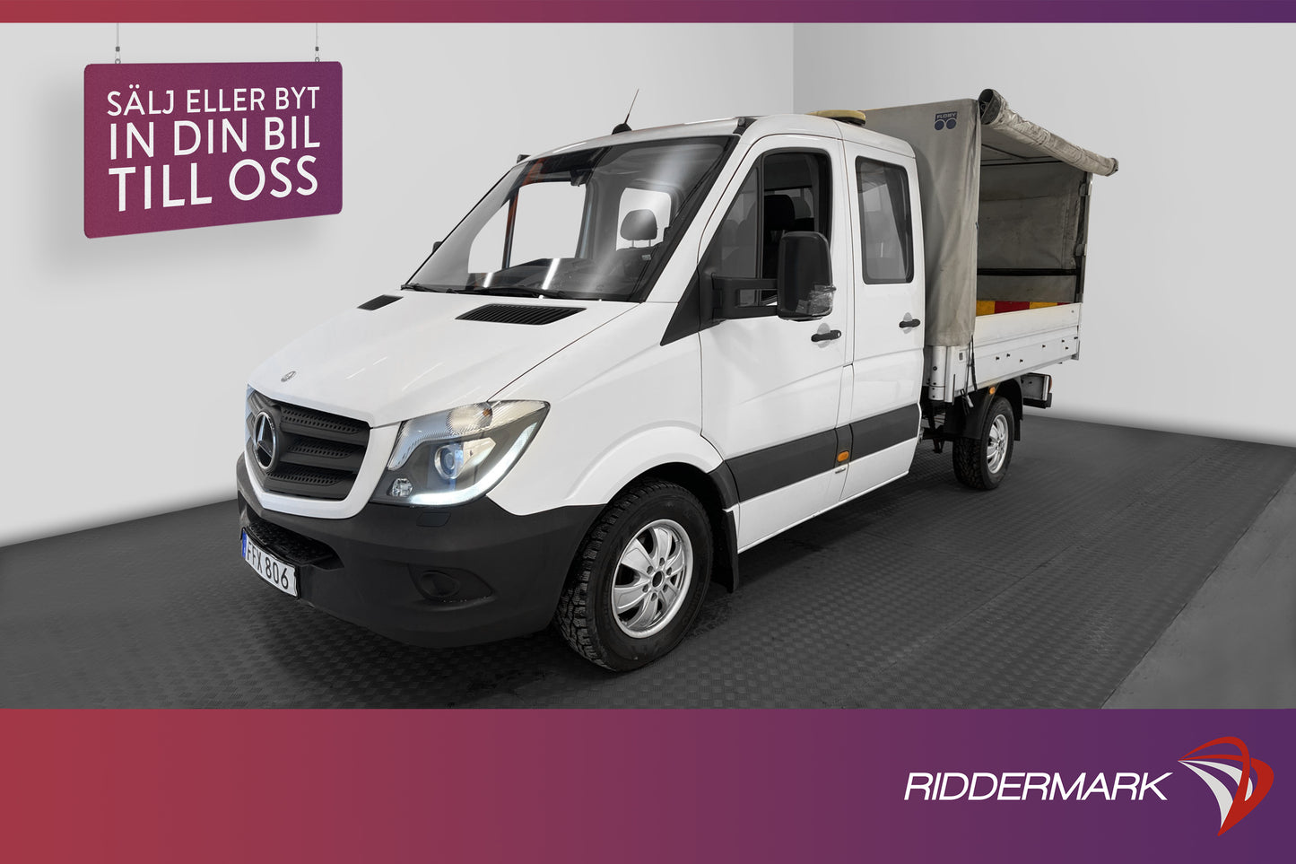 Mercedes-Benz Sprinter Mixto 319 Värmare Drag 7-Sits MOMS