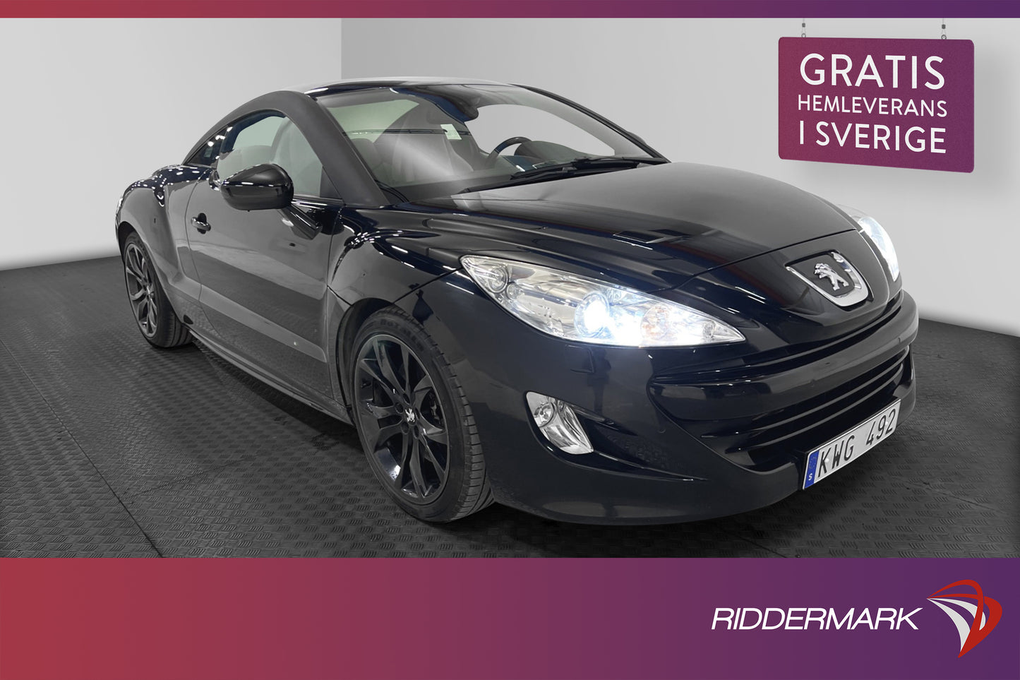 Peugeot RCZ 1.6 THP 200hk Premium Skinn  Sportsäten