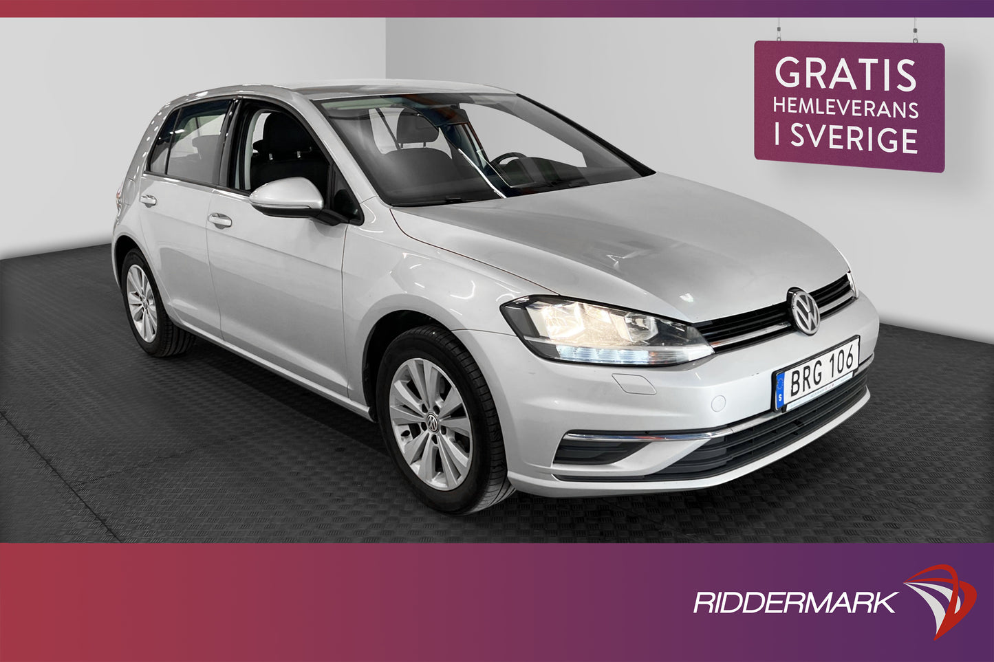 Volkswagen Golf 1.0 TSI 110hk 5-dörrar Nyservad 0.41l/mil