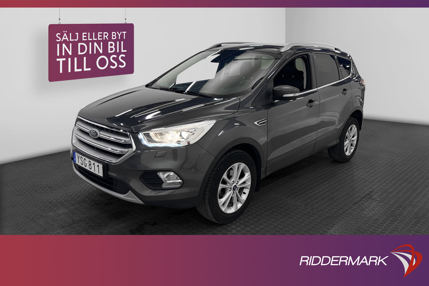 Ford Kuga 1.5 EcoBoost 150hk Rattvärme Carplay Nyservad